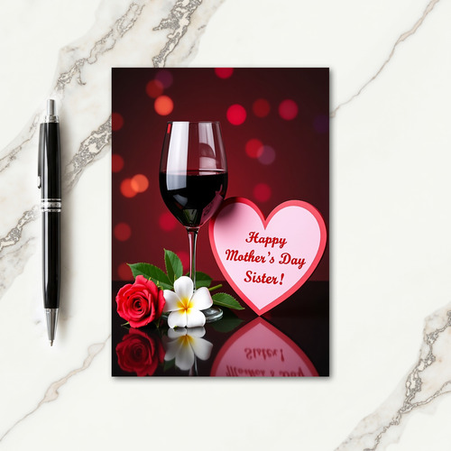 Sweet Mothers Day Sister Card