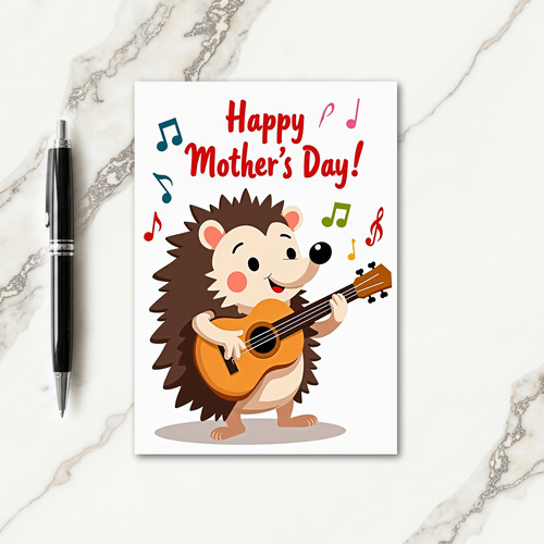 Sweet Mothers Day Song Card