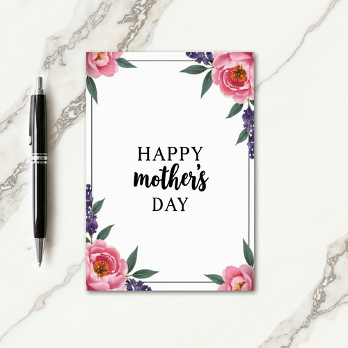 Sweet Mothers Day Spring Bloom Card