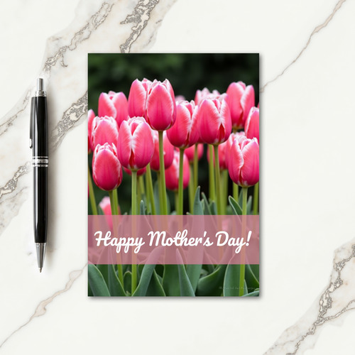Sweet Mothers Day Spring Flower Card