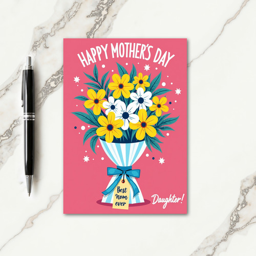 Sweet Mothers Day Stars Card