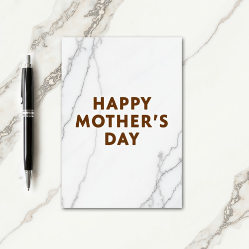 Sweet Mothers Day Stone Look Card