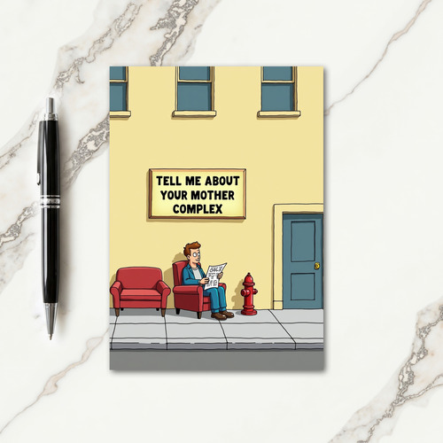 Sweet Mothers Day Street Scene Card