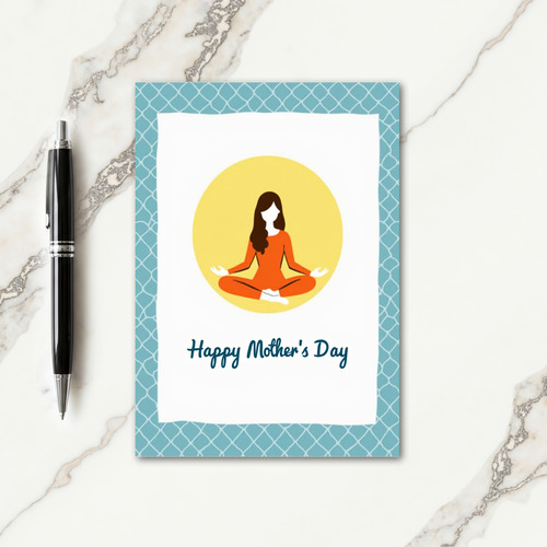 Sweet Mothers Day Sun Glow Card