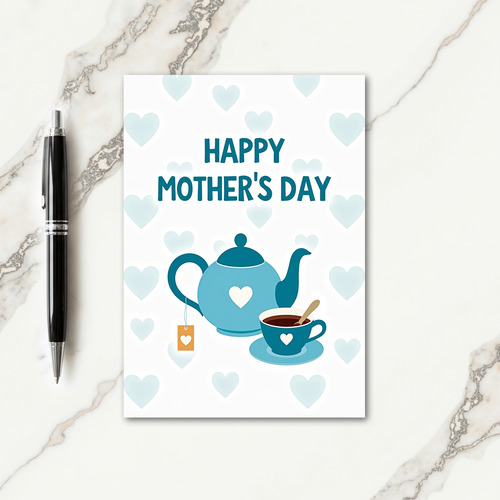 Sweet Mothers Day Tea Card
