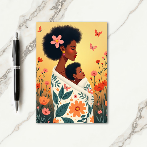 Sweet Mothers Day Tender Moment Card