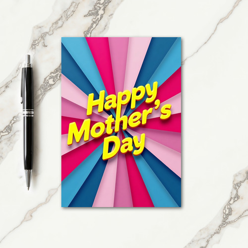 Sweet Mothers Day Text Effect Card