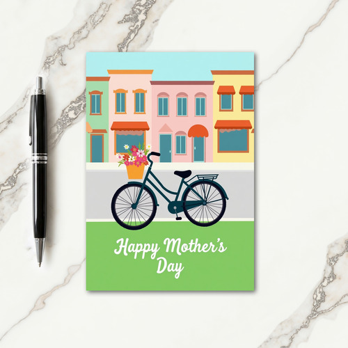 Sweet Mothers Day Town Art Card
