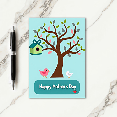 Sweet Mothers Day Tree Card