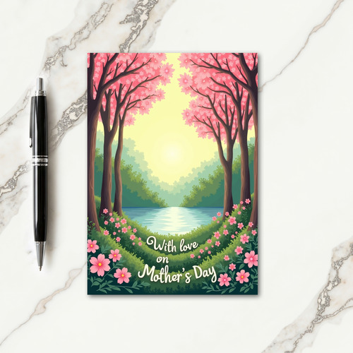 Sweet Mothers Day Trees Card
