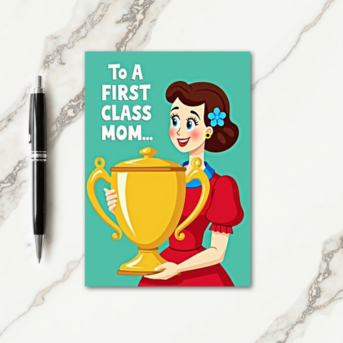 Sweet Mothers Day Trophy Card