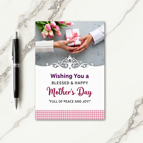 Sweet Mothers Day Tulips Card