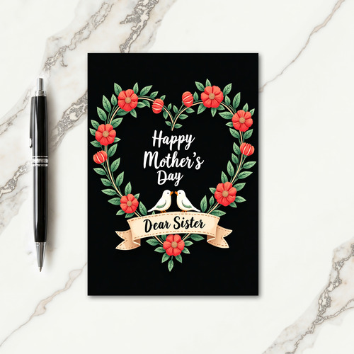 Sweet Mothers Day Vines Card