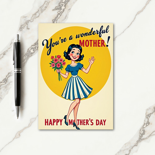 Sweet Mothers Day Wave Card