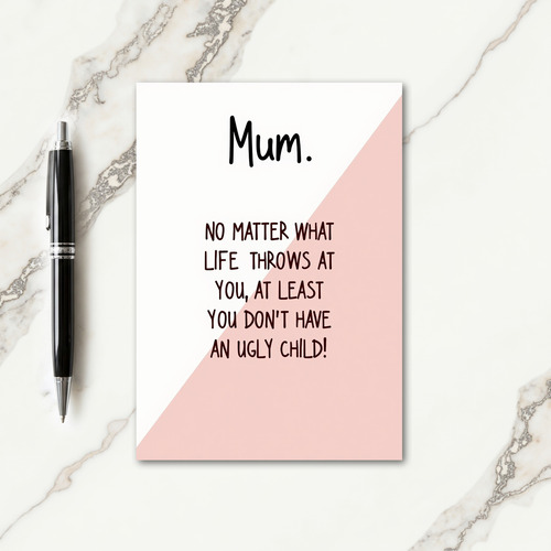 Sweet Mum Floral Art Card