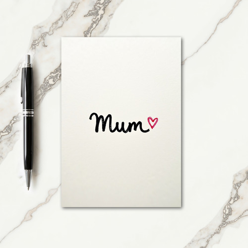 Sweet Mums Heartfelt Message Card