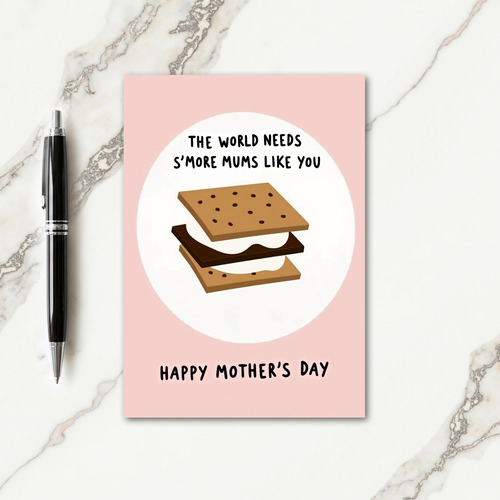 Sweet Mums Smores Treat Card