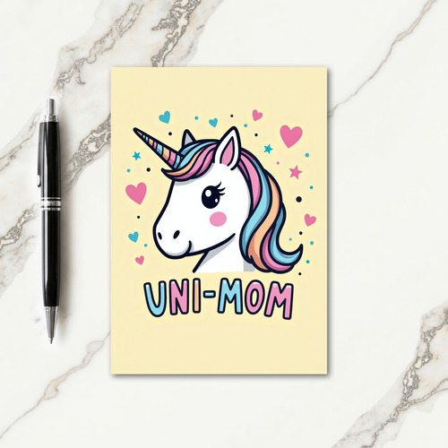 Sweet Mythical Mom Card