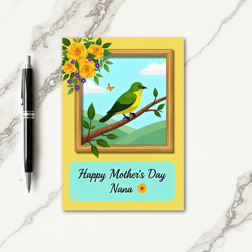 Sweet Nana Mothers Day Card