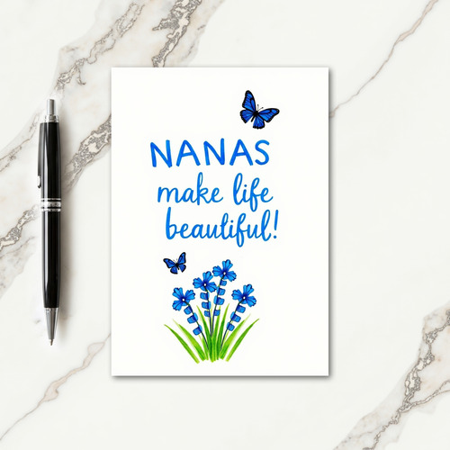 Sweet Nanas Floral Card