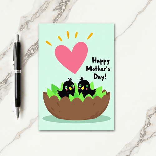Sweet Nesting Mother Card