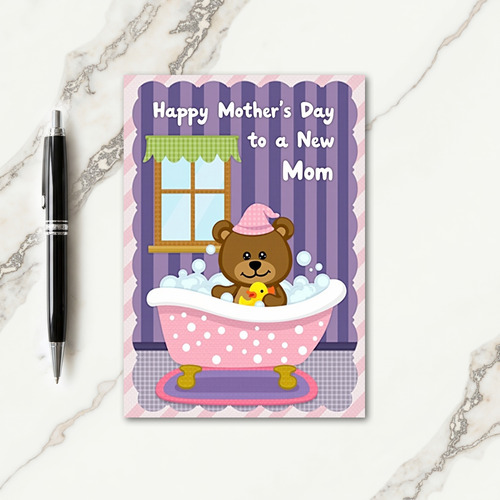 Sweet New Mom Mothers Day Card