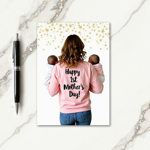 Sweet New Mom Starfall Card