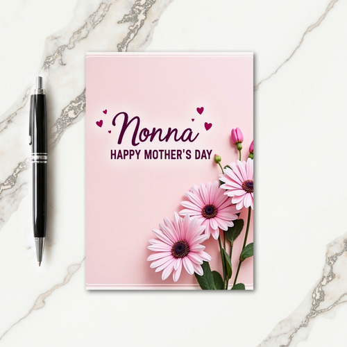 Sweet Nonnas Day Floral Card