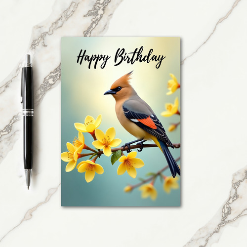 Sweet Orange Blossom Card