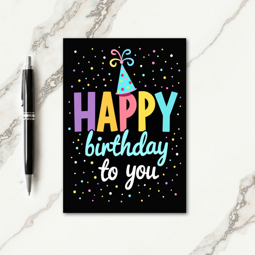 Sweet Pastel Birthday Card