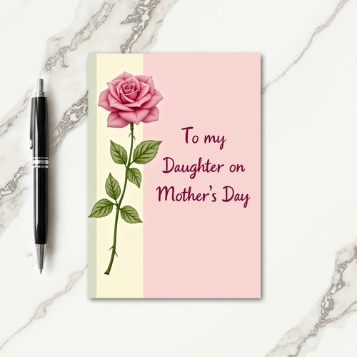 Sweet Pastel Mothers Day Card