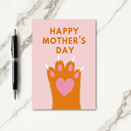 Sweet Paws Mothers Day Card