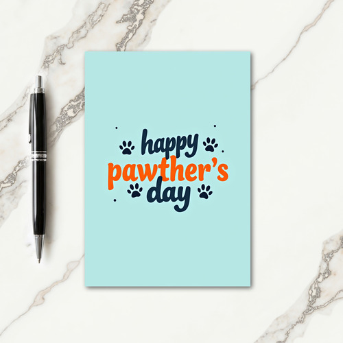 Sweet Pawthers Day Graphic Card