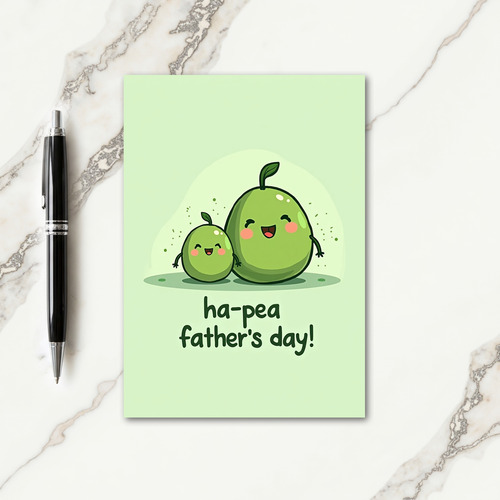 Sweet Pea Fathers Day Art Card