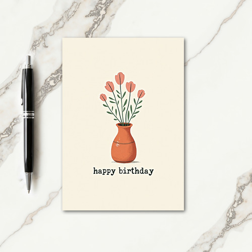 Sweet Peach Bloom Card
