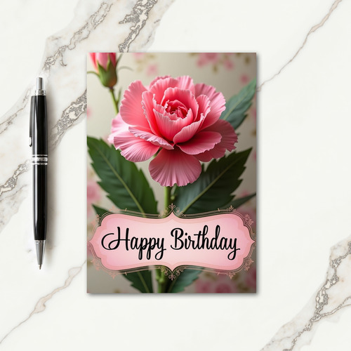 Sweet Petal Birthday Card