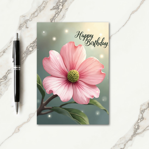 Sweet Pink Bloom Card