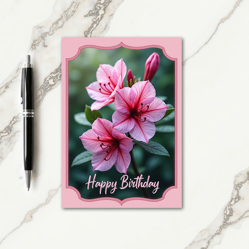 Sweet Pink Blossom Card