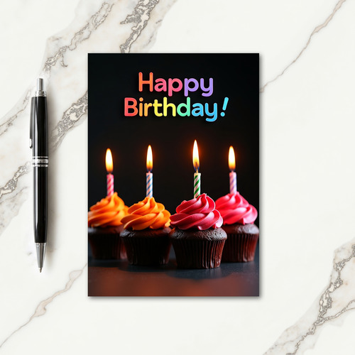 Sweet Piped Frosting Card