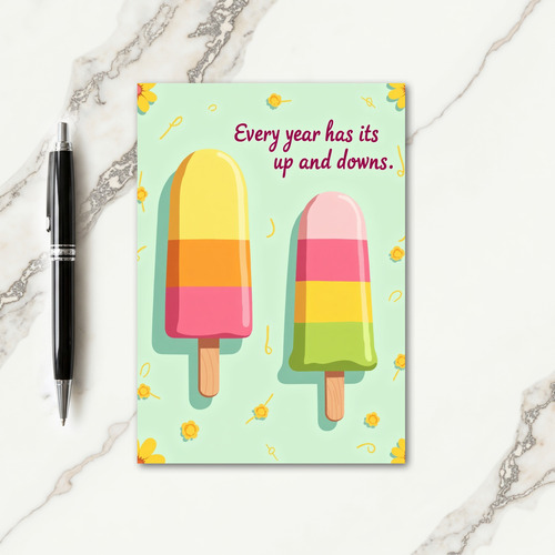 Sweet Pops Birthday Card