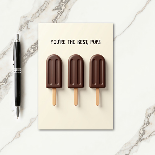 Sweet Pops Frozen Treat Card