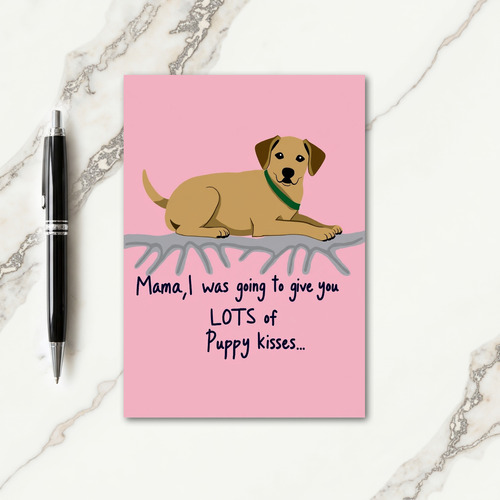 Sweet Puppy Mama Card