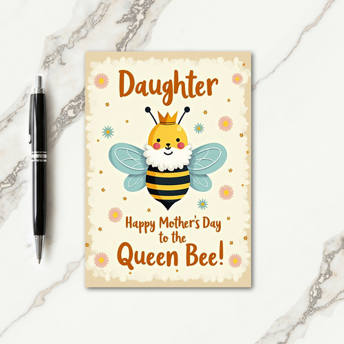 Sweet Queen Mothers Day Card
