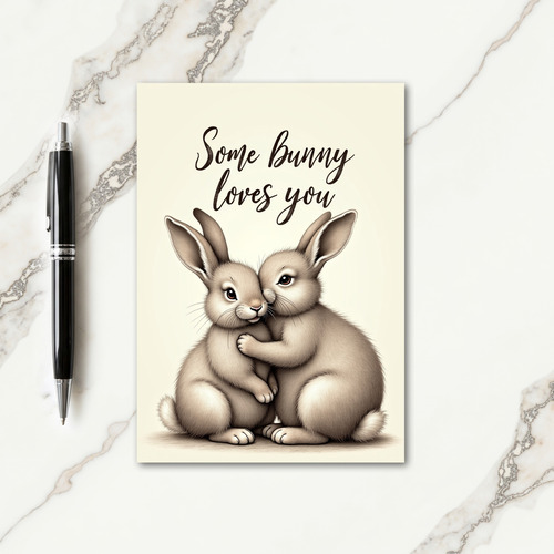 Sweet Rabbit Art Card