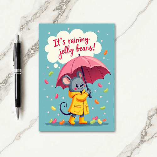 Sweet Rainy Day Friend Card