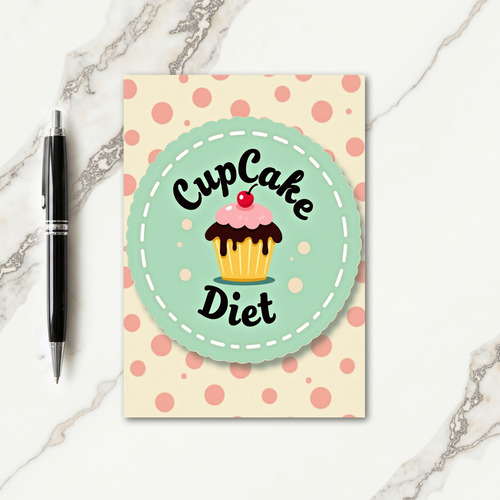 Sweet Retro Cupcake Card