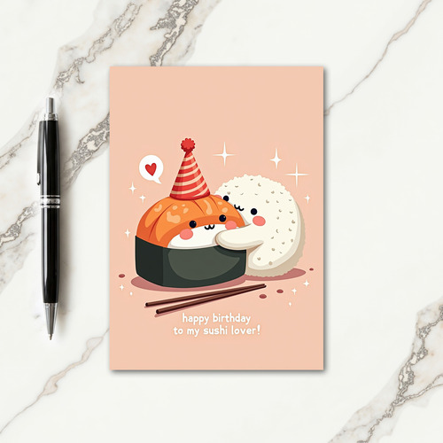 Sweet Rice Birthday Card