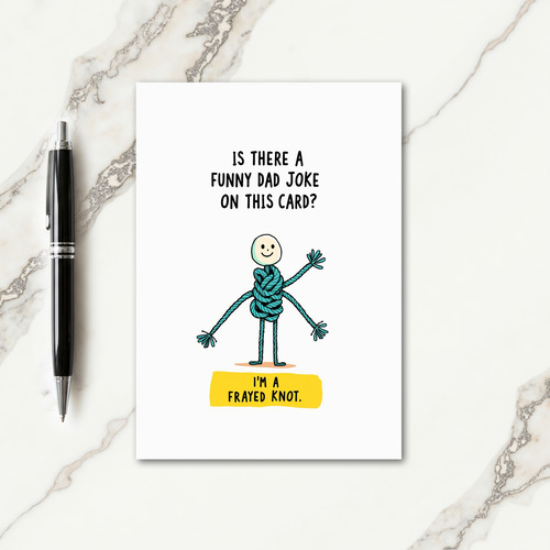 Sweet Rope Figure Birthday Card
