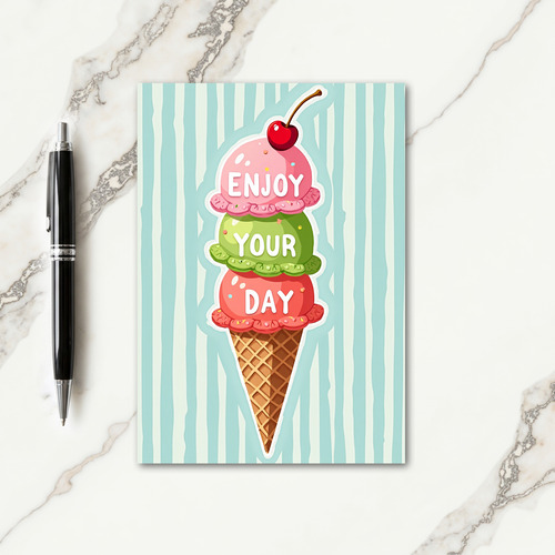 Sweet Scoop Birthday Card