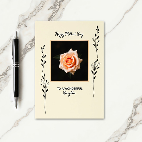 Sweet Script Mothers Day Card
